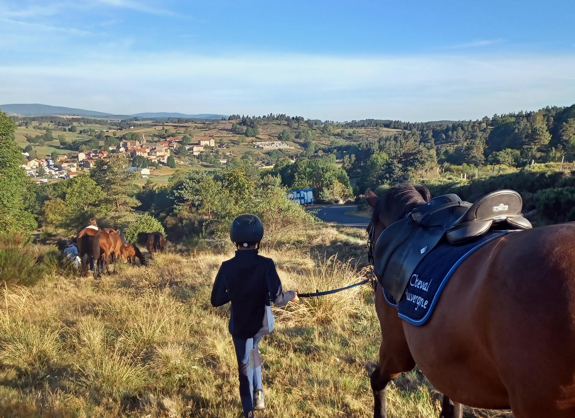 à cheval en lozere